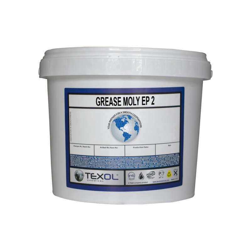 Texol Grease™ MOLY EP 2 – MoS₂ Katkılı Aşırı Basınca Dayanıklı Gres | Apet Petrol