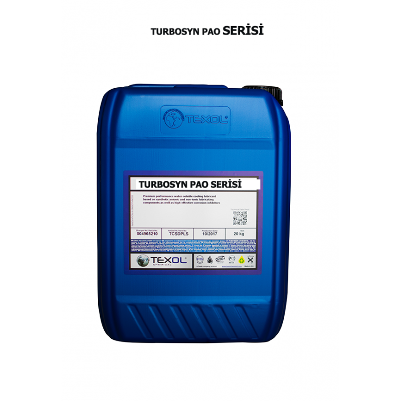 TURBOSYN PAO SERİSİ 20 LT/Bidon