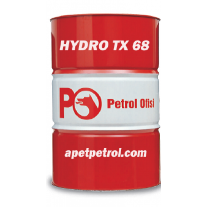 Petrol Ofisi HYDRO OIL TX 68 – Yeni Nesil Çinko ve Kül İçermeyen Hidrolik Sistem Yağı